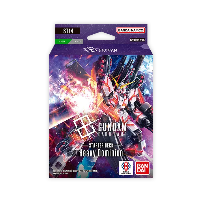 Gundam Card Game: Starter Deck ST14 Heavy Dominion