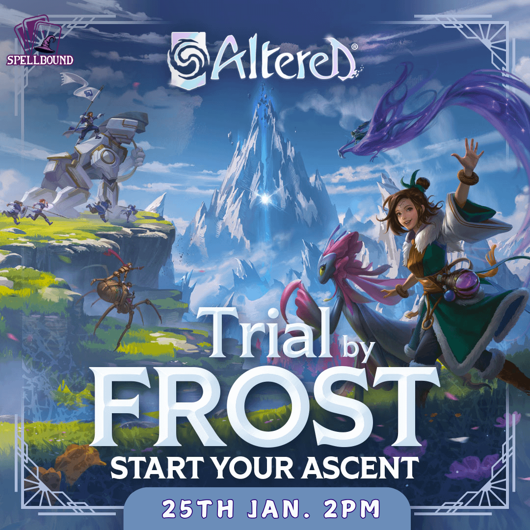 Altered TCG: Trial by Frost Pre-Release