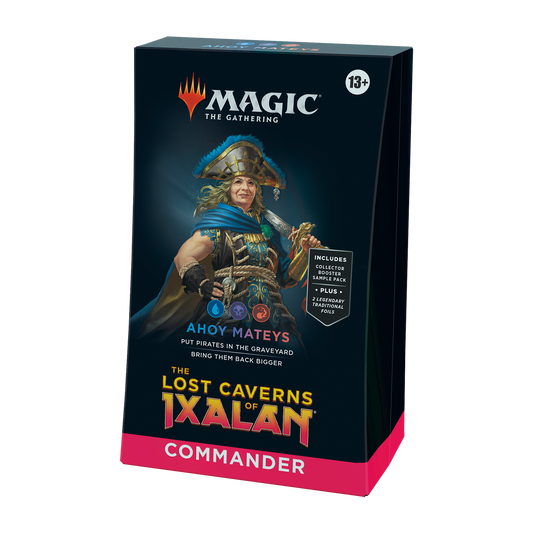 lost cavern of ixalan ahoy mateys commander deck