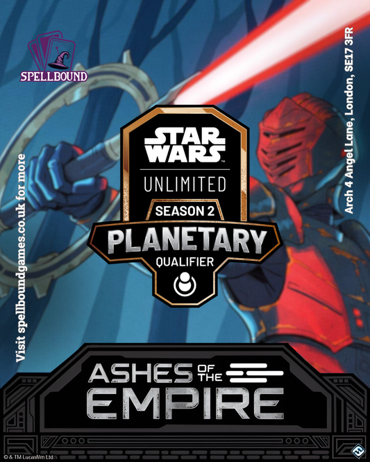 Star Wars: Unlimited - Ashes of the Empire Planetary Qualifier - 26/09