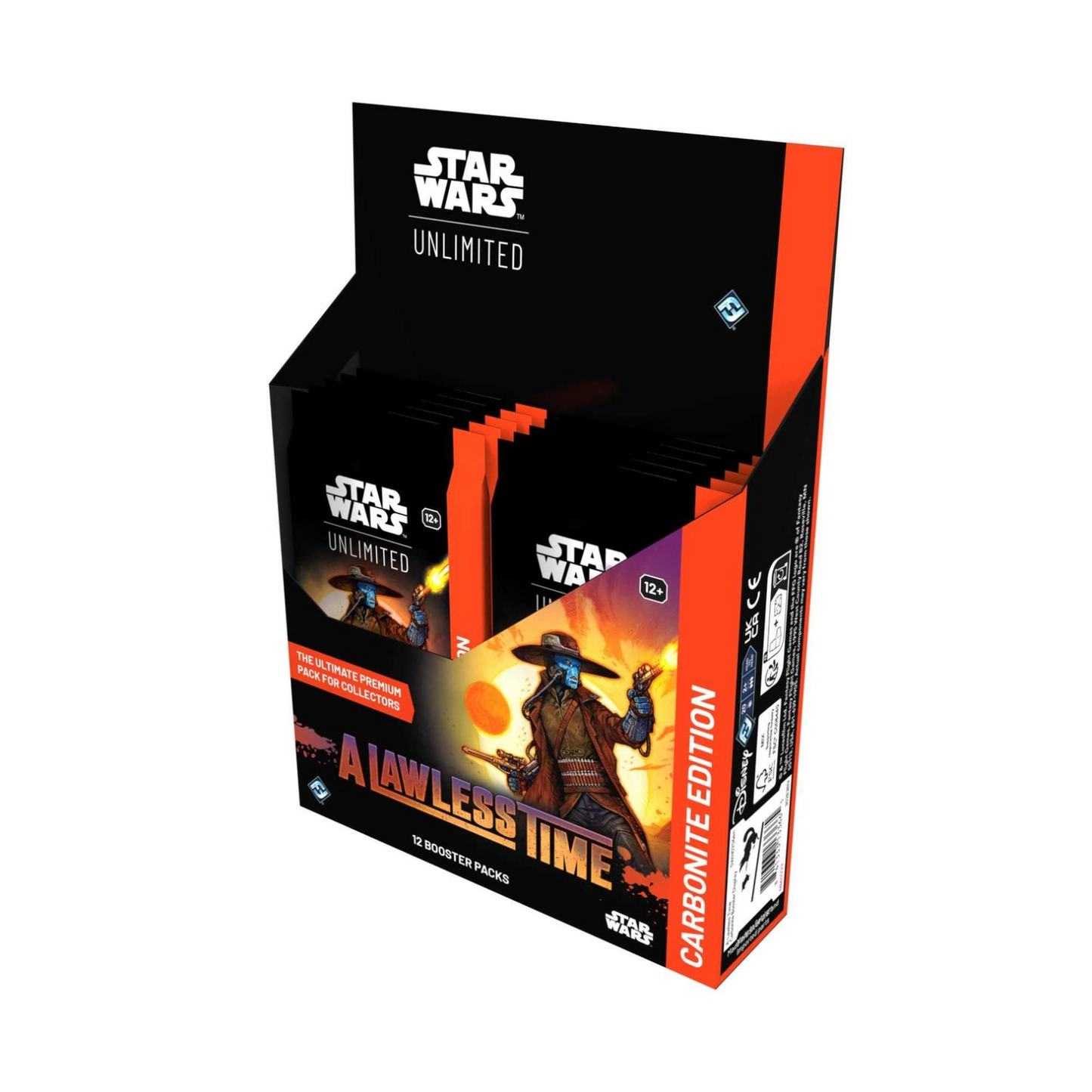 Star Wars: Unlimited - A Lawless Time Carbonite Edition Booster Display