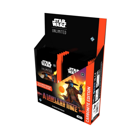Star Wars: Unlimited - A Lawless Time Carbonite Edition Booster Display