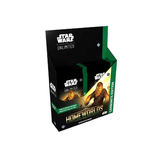 Star Wars: Unlimited - Homeworlds Carbonite Booster Display