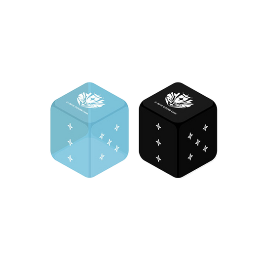 hololive: Light Blue & Black Dice 2pc Set