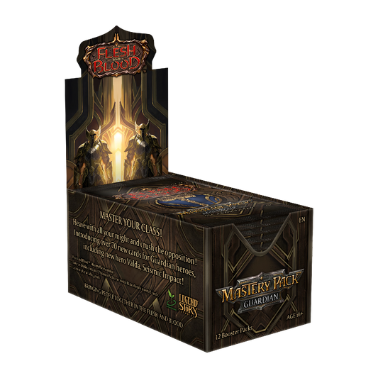 Flesh & Blood: Mastery Pack Guardian Booster Display