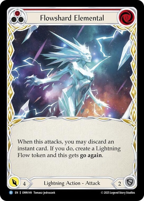 Flowshard Elemental (Red) (OMN149)| Flesh and Blood Card – Spellbound Games