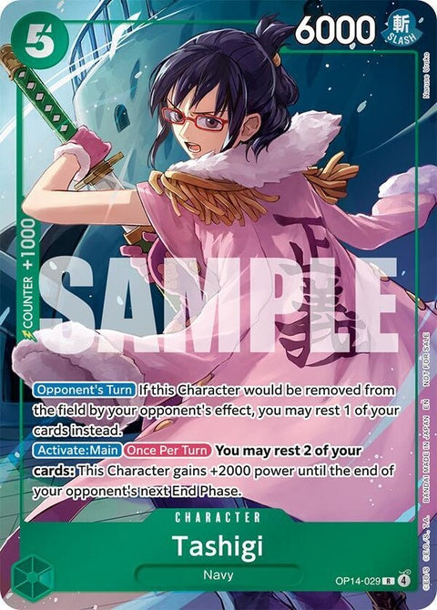 Tashigi (OP14-029) - Dash Pack| One Piece Card – Spellbound Games
