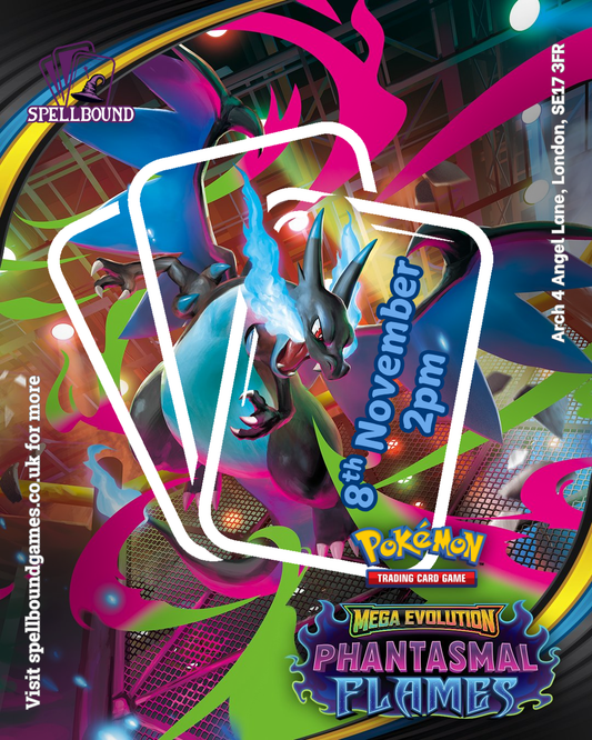Pokemon: Phantasmal Flames Pre-Release - 08/11