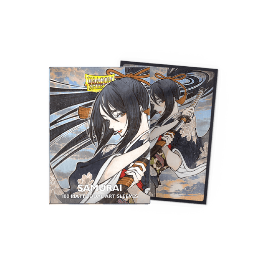 Dragon Shield Dual Matte Art Sleeves - Samurai (Limited Edition)