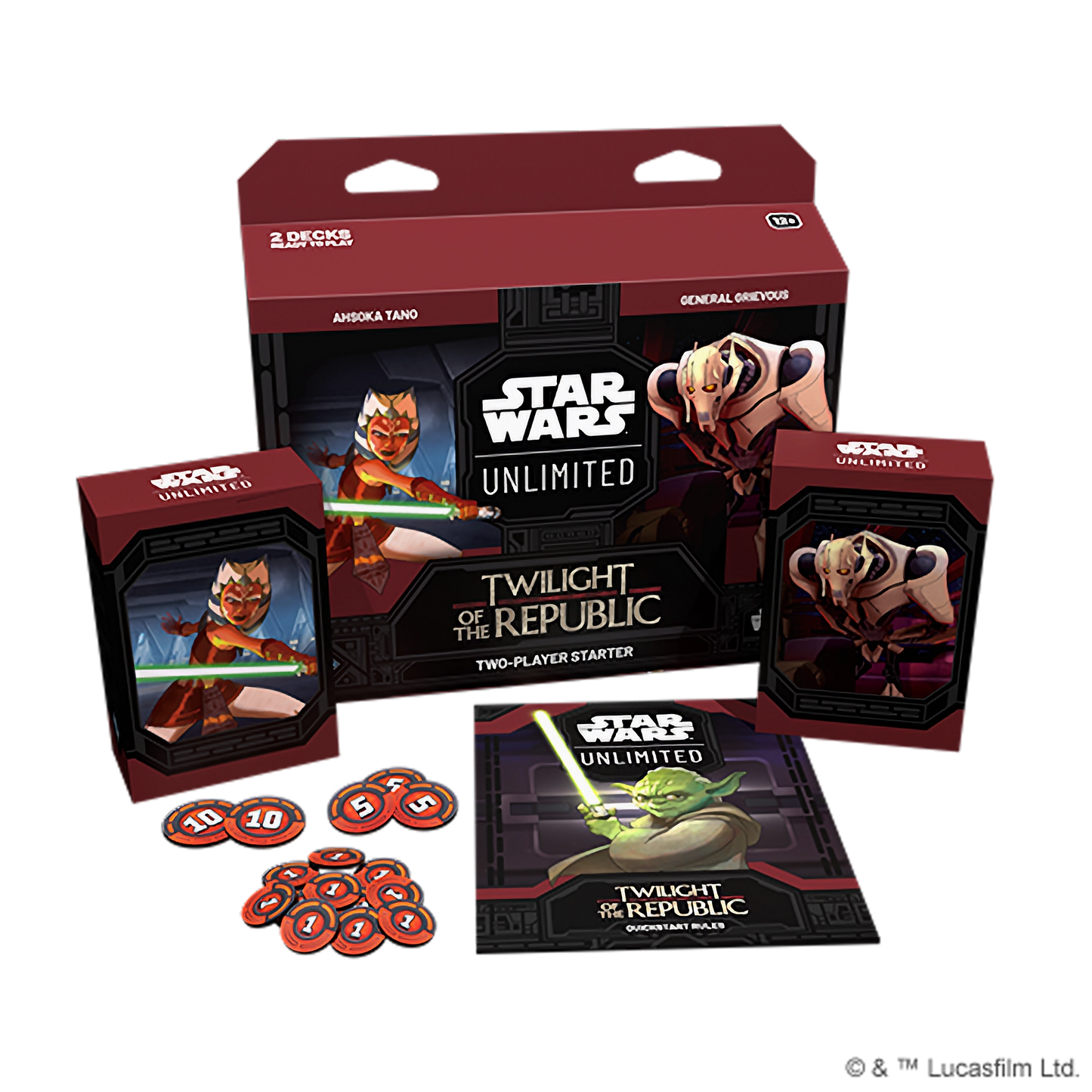 Star Wars: Unlimited Twilight of the Republic Two Players Starter