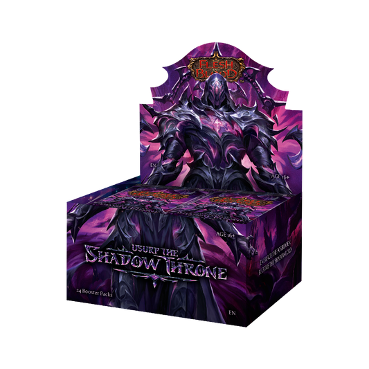 Flesh & Blood: Usurp The Shadow Throne Booster Display