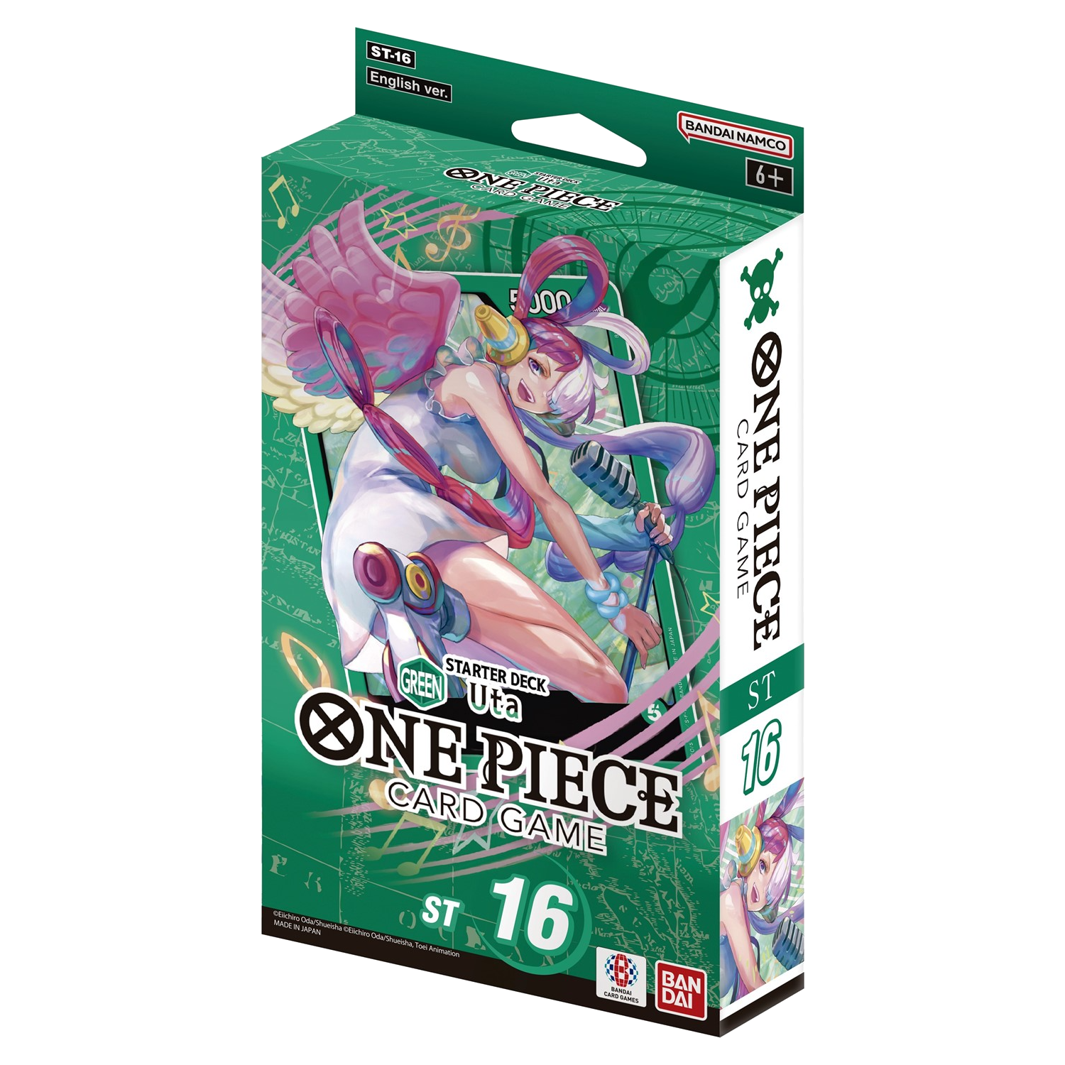 One Piece Card Game: Starter Deck - Uta (ST-16) Spellbound Games One Piece Card Game: Starter Deck - Uta (ST-16) Spellbound Games