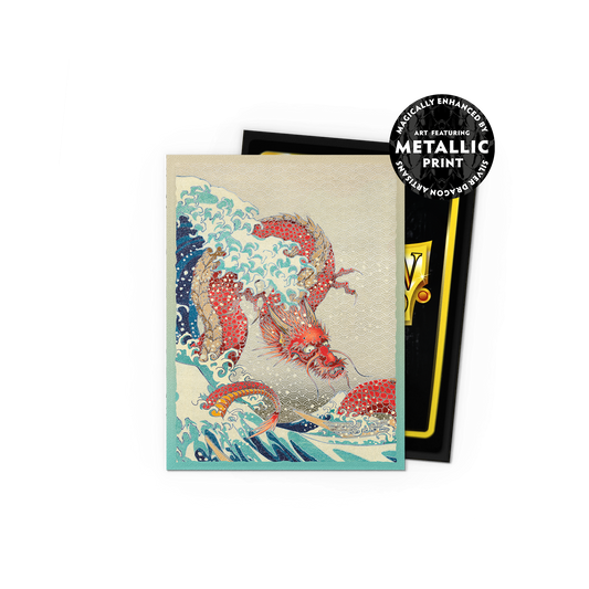 Dragon Shield Dual Art Sleeves - The Great Wave